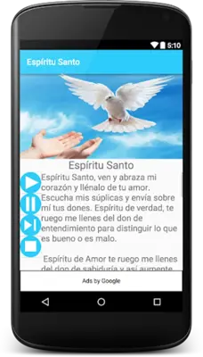 Espíritu Santo android App screenshot 2